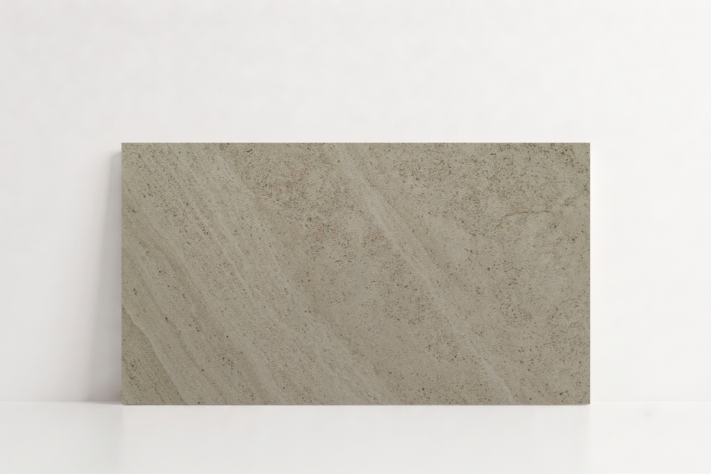 TILE SERPENTINE SANDBLASTED TRAVERTINE 24" x 48" x 3/4 CROSS CUT